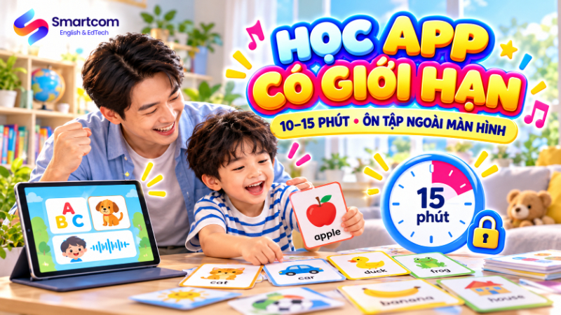 App học tiếng Anh cho trẻ em