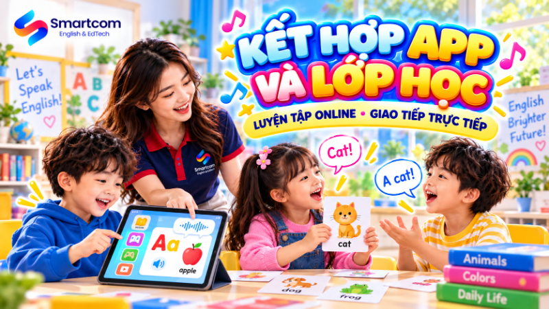 App học tiếng Anh cho trẻ em