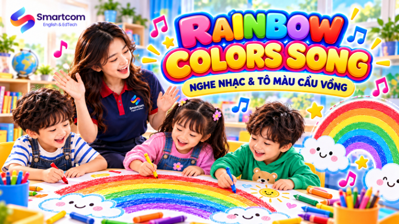 Bai Hat Tieng Anh Ve Mau Sac Cho Tre Em (4) Bài hát tiếng Anh về màu sắc cho trẻ em
