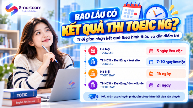 Cách xem điểm thi TOEIC IIG online