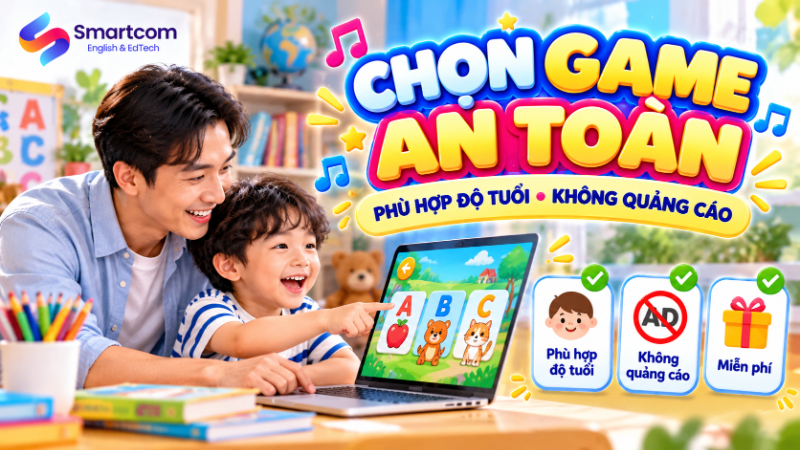 Game học tiếng Anh cho trẻ em miễn phí