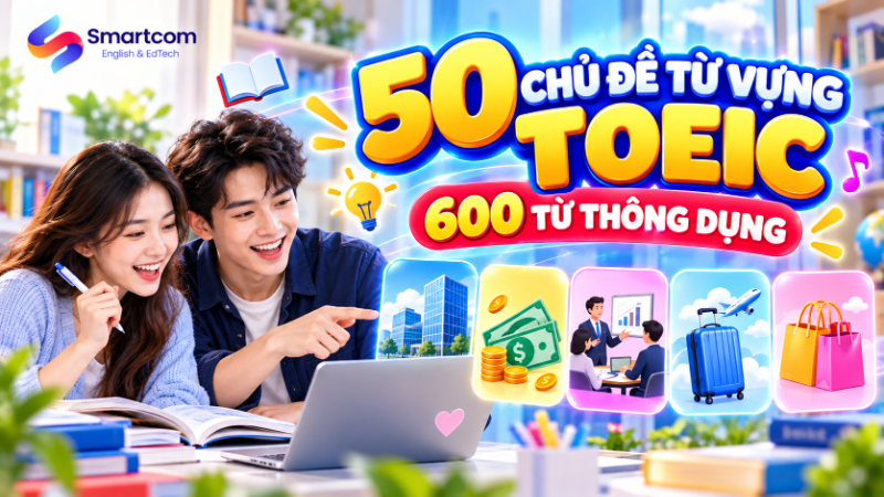 Học 600 từ vựng TOEIC online