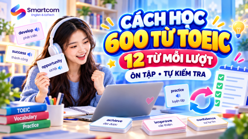 Học 600 từ vựng TOEIC online