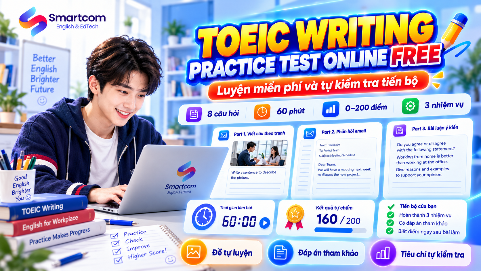 Toeic Writing Practice Test Online Free (3) TOEIC Writing practice test online free