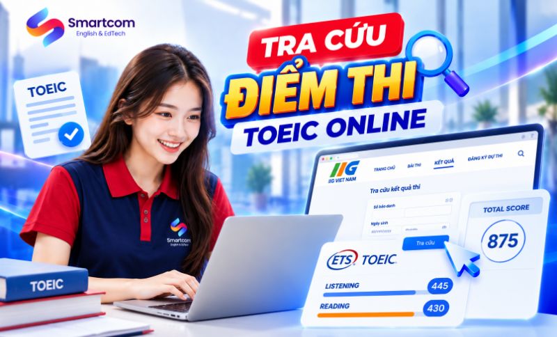 Tra cứu điểm thi TOEIC online: kênh xem kết quả và điều cần kiểm tra