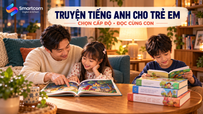Truyện tiếng Anh cho trẻ em: chọn cấp độ và cách đọc cùng con