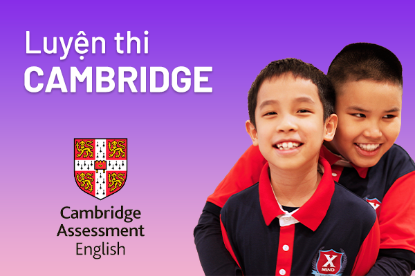 Ảnh nền đường dẫn điều hướng của bài viết Khóa học luyện thi Cambridge