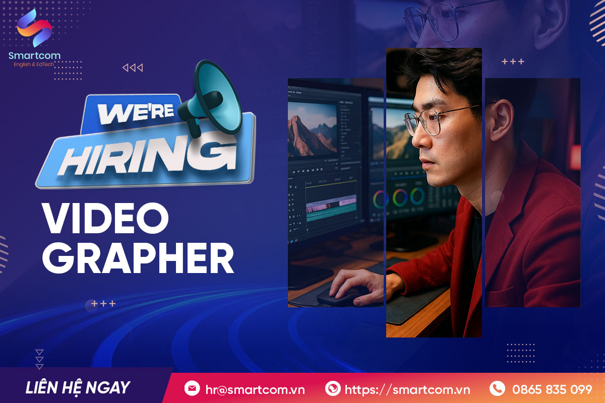 Ảnh nền đường dẫn điều hướng của bài viết Tuyển Chuyên Viên Quay Dựng Video Giảng Dạy, Marketing