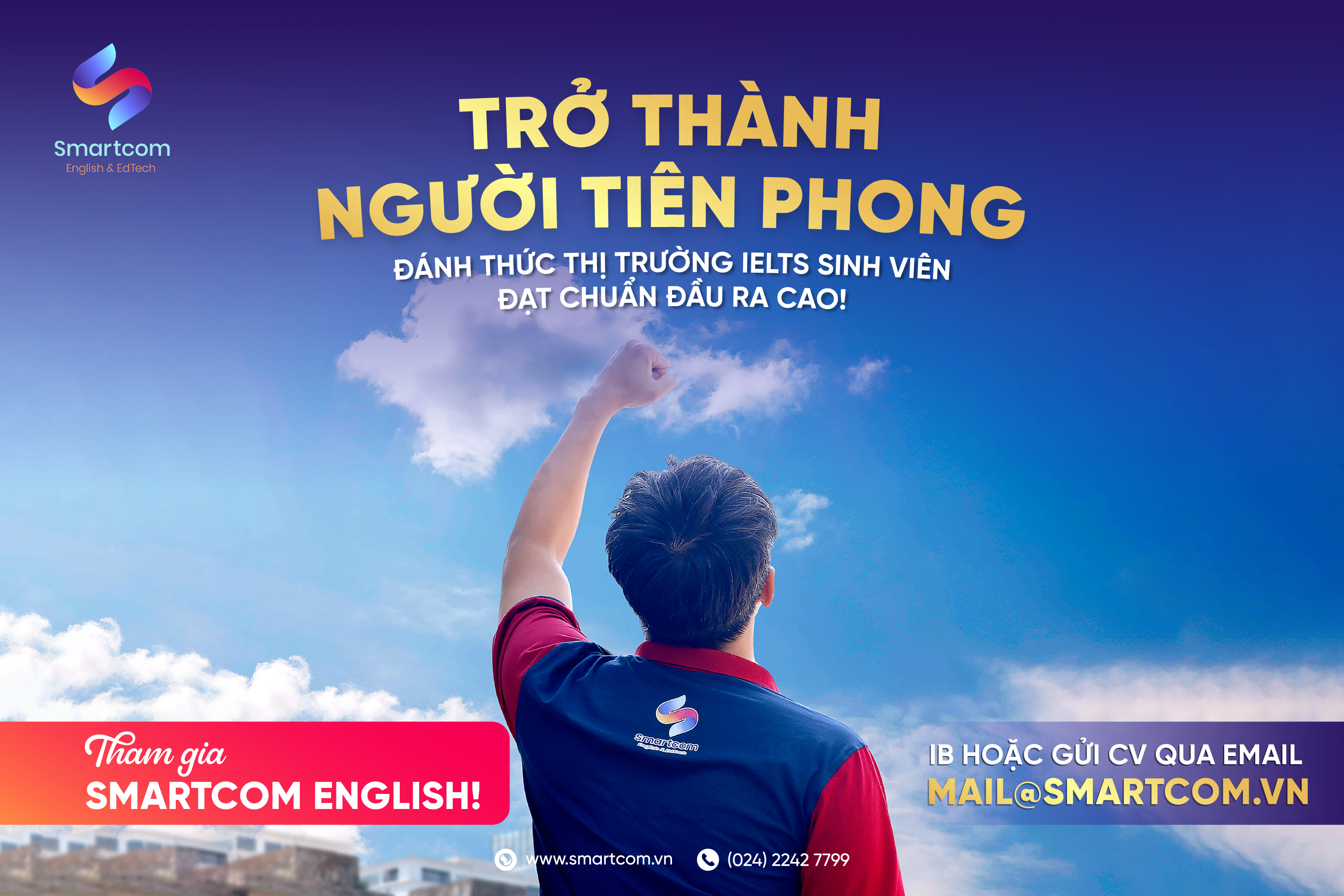 Ảnh nền đường dẫn điều hướng của bài viết Tuyển dụng sinh viên phát triển thị trường