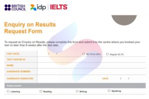 Hướng dẫn cách phúc tra điểm thi IELTS tại IDP & BC