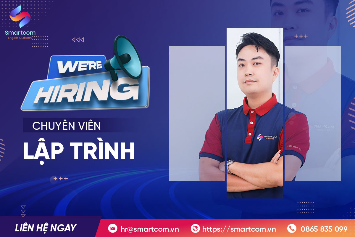 Ảnh nền đường dẫn điều hướng của bài viết Tuyển dụng chuyên viên lập trình