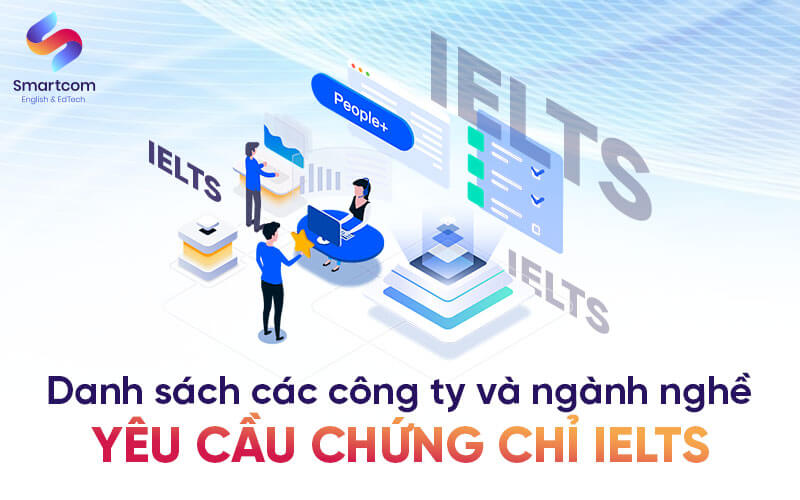 danh sách công ty yêu cầu chứng chỉ ielts
