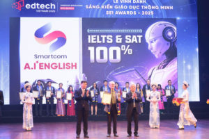 Smartcom English ghi dấu ấn tại Lễ vinh danh Sáng kiến Giáo dục Thông minh SEI Awards