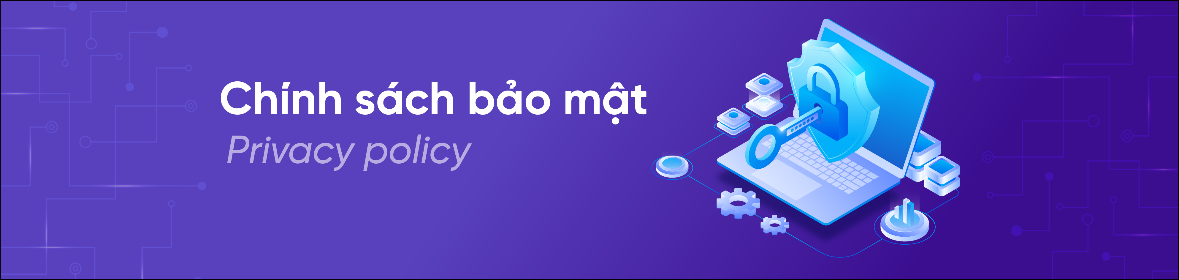 Ảnh nền đường dẫn điều hướng của bài viết Chính sách bảo mật