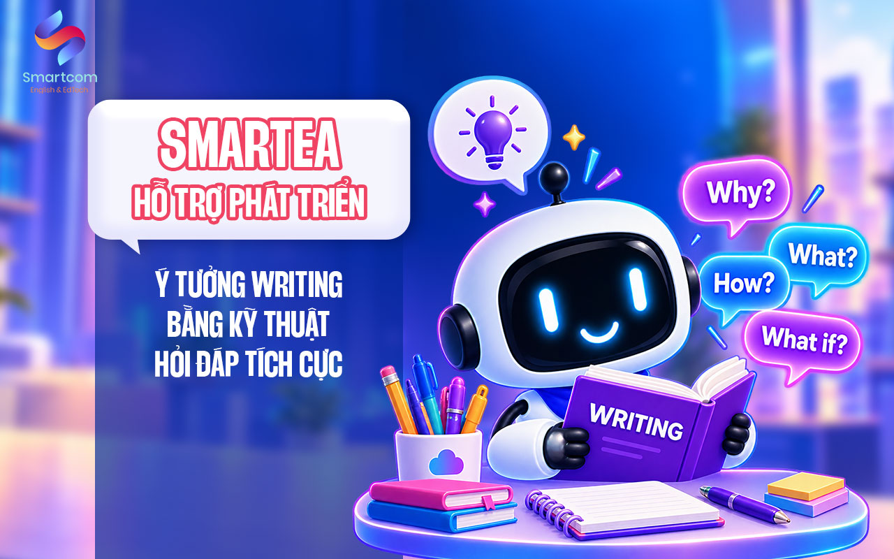 Smartea hỗ trợ phát triển ý tưởng Writing Smartea hỗ trợ phát triển ý tưởng Writing